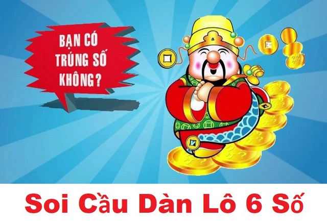 dàn lô 6 số