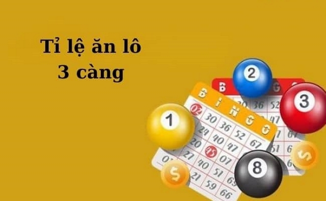 Tỷ lệ trả thưởng khi tham gia lô 3 càng